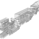 Virtual reconstruction of the entire building.
